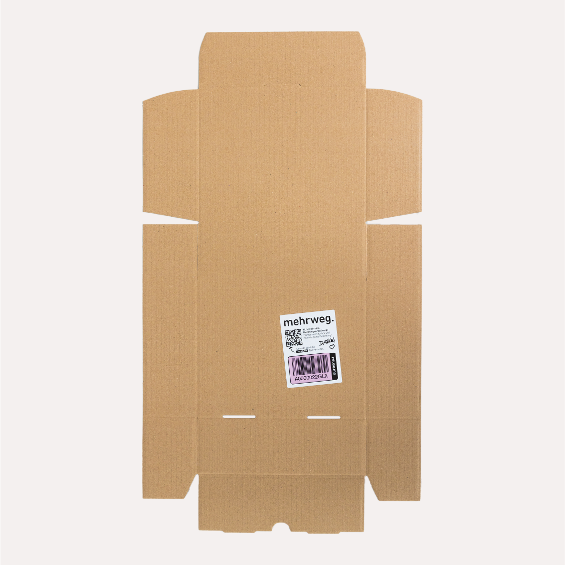 Kleinpaket xs2e – 230x190x78mm