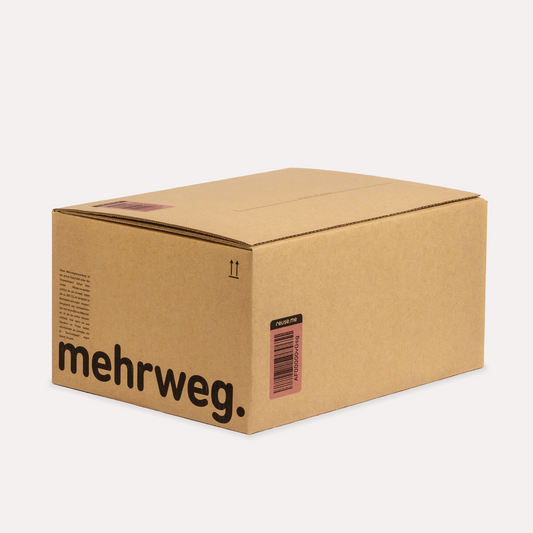 Nachhaltige und wiederverwendbare Mehrweg Karton Verpackung Versandkarton