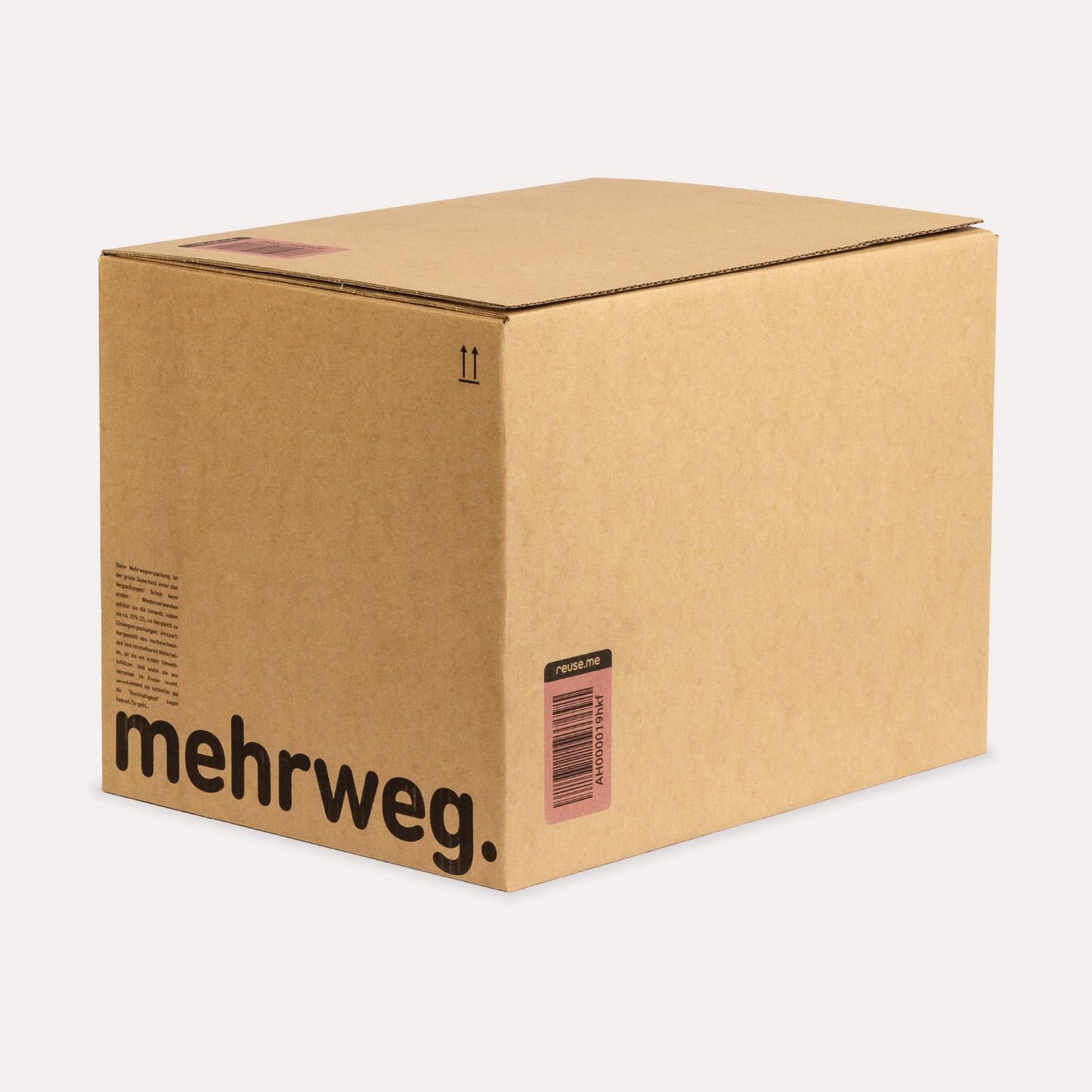 Nachhaltige und wiederverwendbare Mehrweg Karton Verpackung Versandkarton
