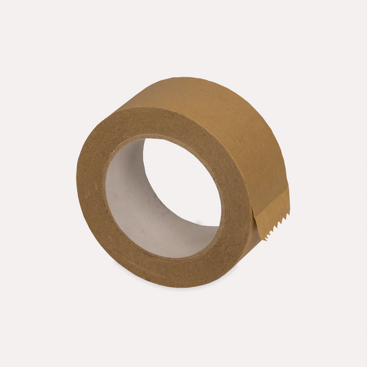 Klebeband Papierklebeband reuse.me mit Kleber aus Naturkautschuk zum Versiegeln von Kartons, Versandtaschen und Papiertüten