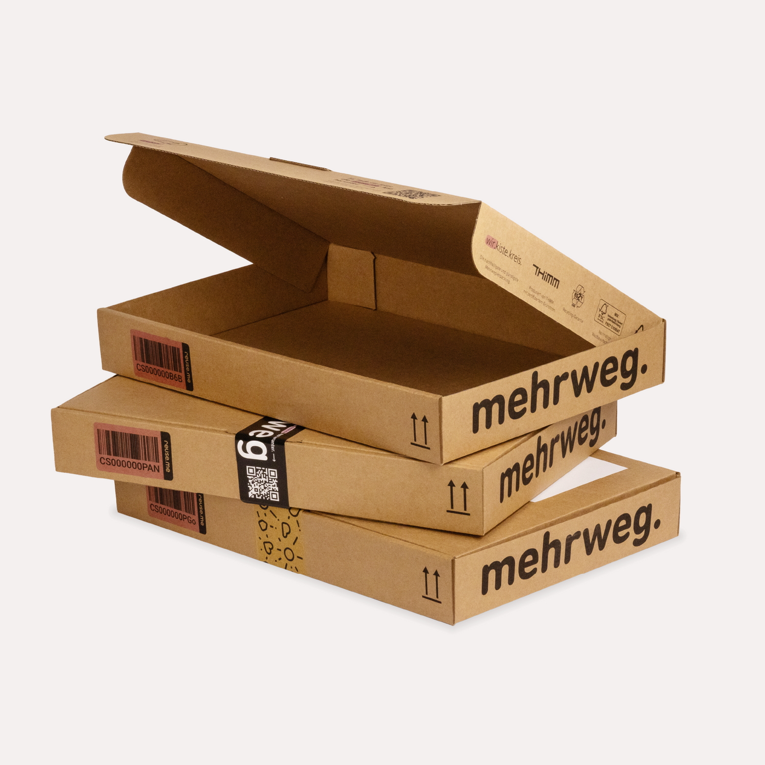 🌱 Mehrweg 📦 Maxibriefkartons