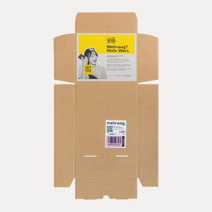 WEtell x Kleinpaket xs2e – 230x190x78mm
