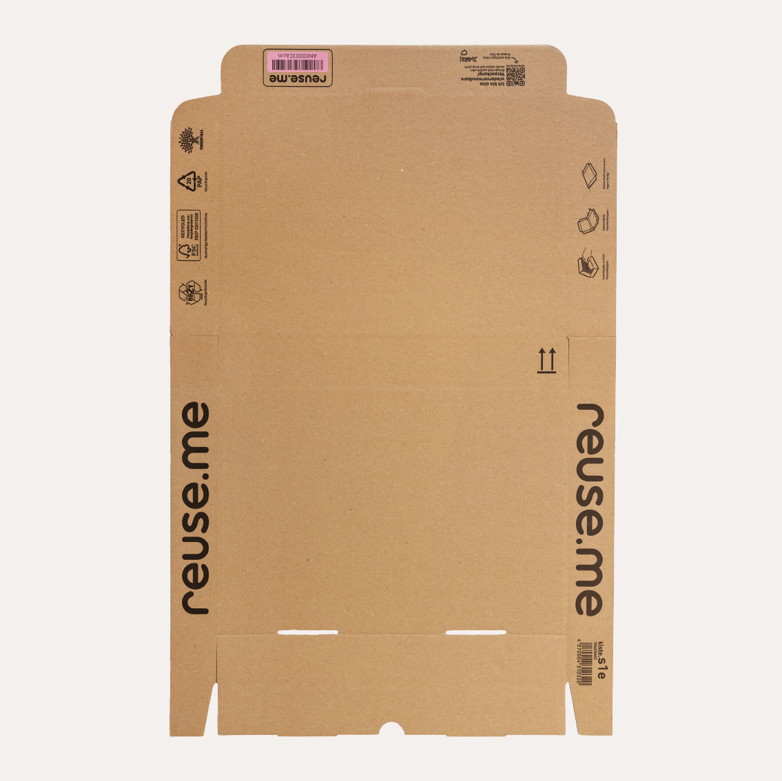 Maxibriefkarton s1e – 350x250x50mm